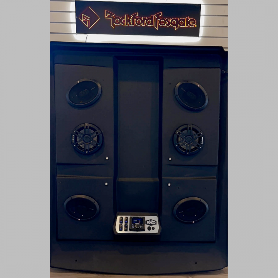 RAD Audio Top Level 2 (with Subwoofers)-Polaris Ranger Full Size 4 Seater •Fits 2013-Up Polaris Ranger 900/1000, 2015-2016 570 Full Size *(will not fit round tube cage) - Image 7