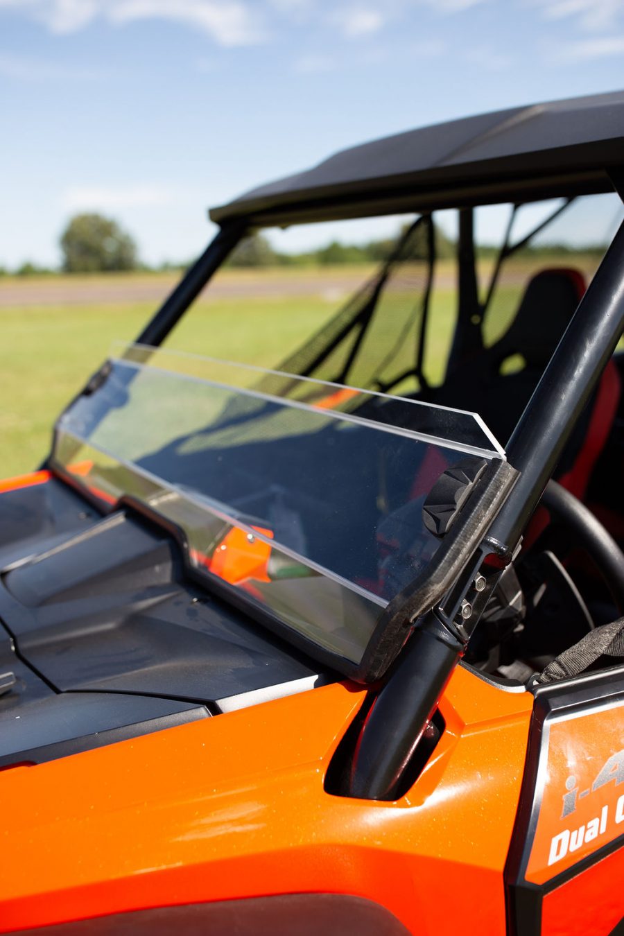 Honda Talon Half Windshield •Fits 2019-Up 1000X, 1000R •2020-Up 1000X-4 - Image 2