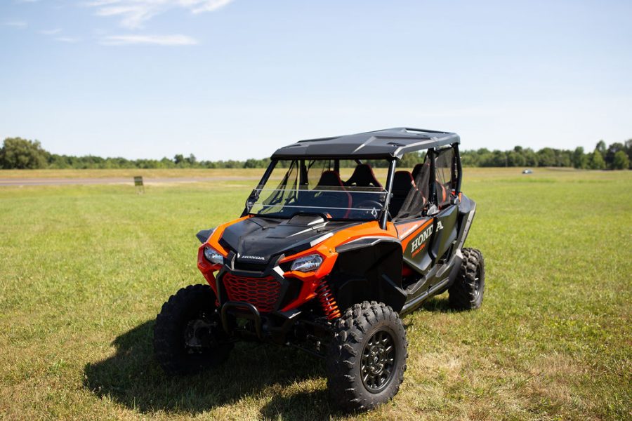 Honda Talon Half Windshield •Fits 2019-Up 1000X, 1000R •2020-Up 1000X-4