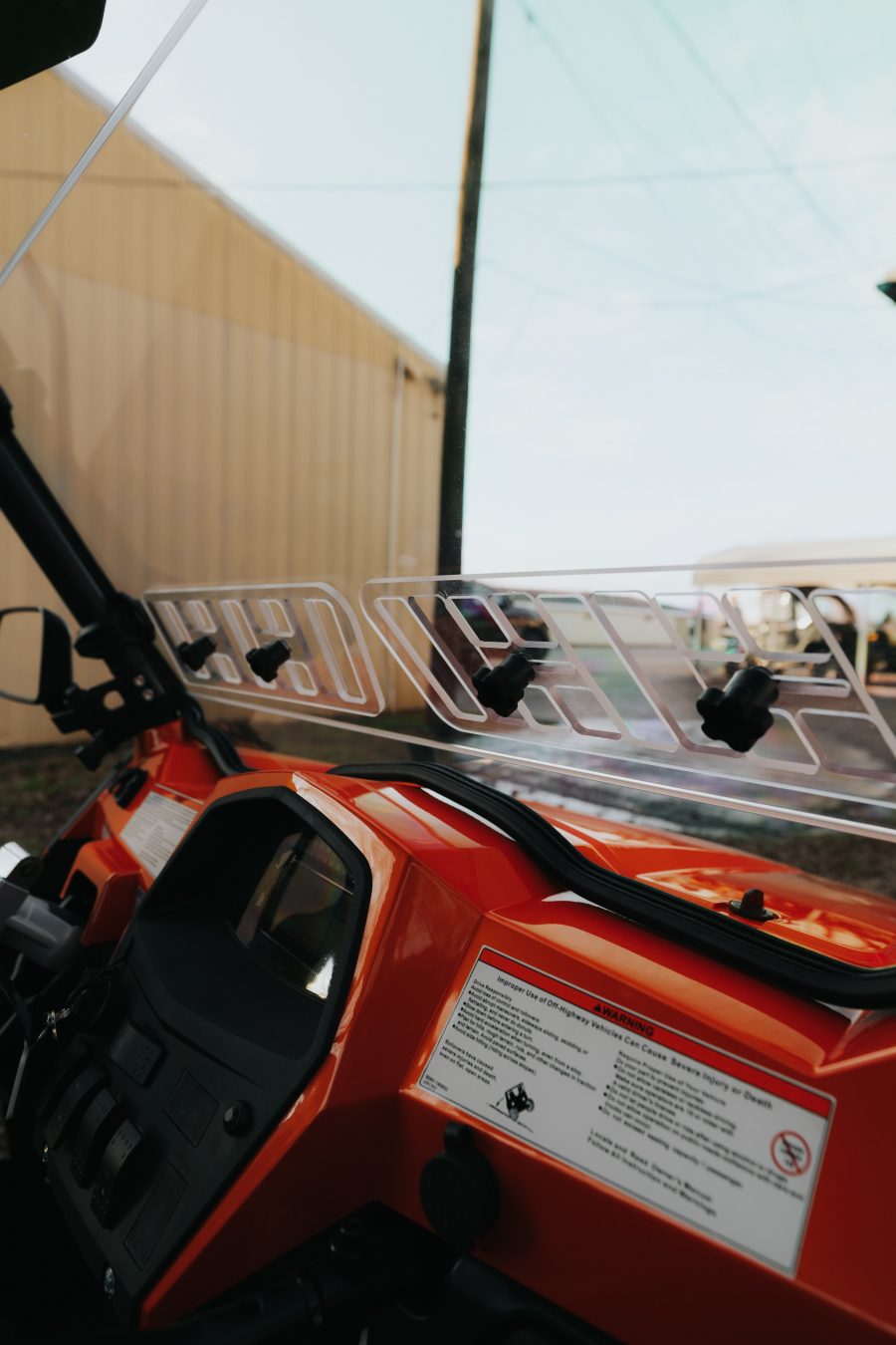 CF MOTO ZForce 500, 800 Windshield •Fits 2018-2019 ZForce 1000, 2016-Up ZForce 500, 2014-Up ZForce 800 - Image 3