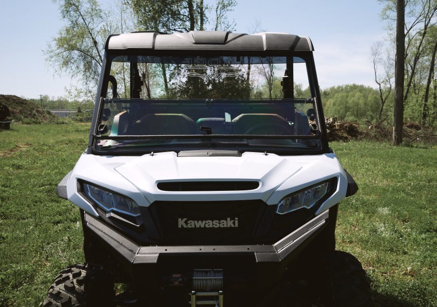Kawasaki Ridge 2024 Fold Down Windshield - Image 4