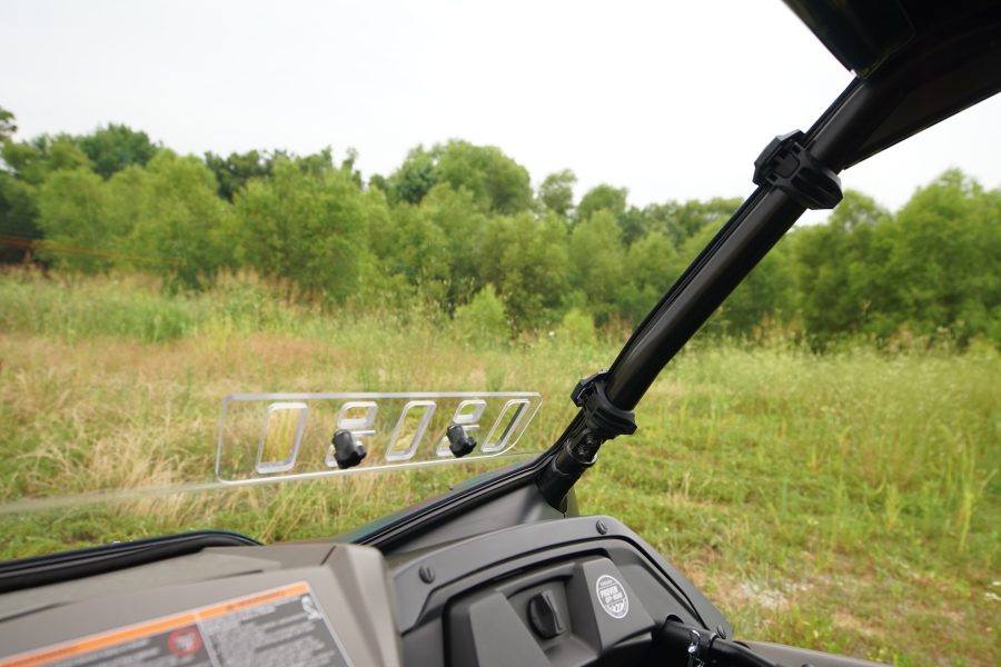 Yamaha YXZ Full Vented Windshield 2016 -UP Scratch Resistant - Image 3