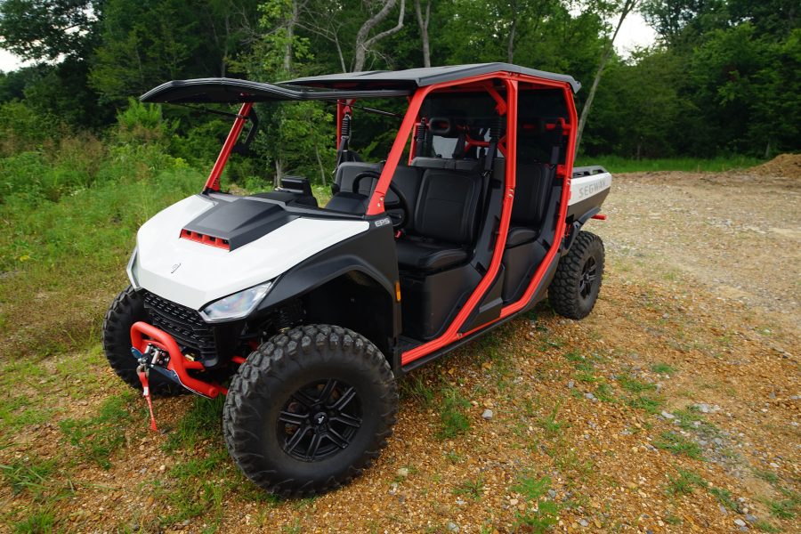 Segway UT10 Crew Tip Out Windshield 2023-2024 Tinted - Image 5