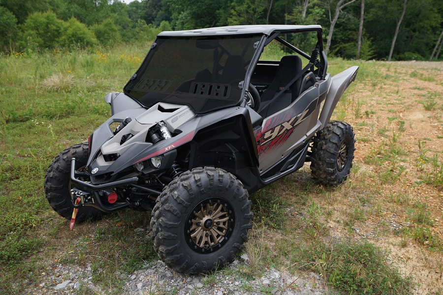 Yamaha YXZ Full Vented Tinted Windshield 2016 -UP Scratch Resistant