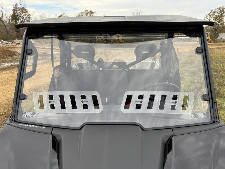 2025 Segway UT6 Front Windshield Vented - Image 2