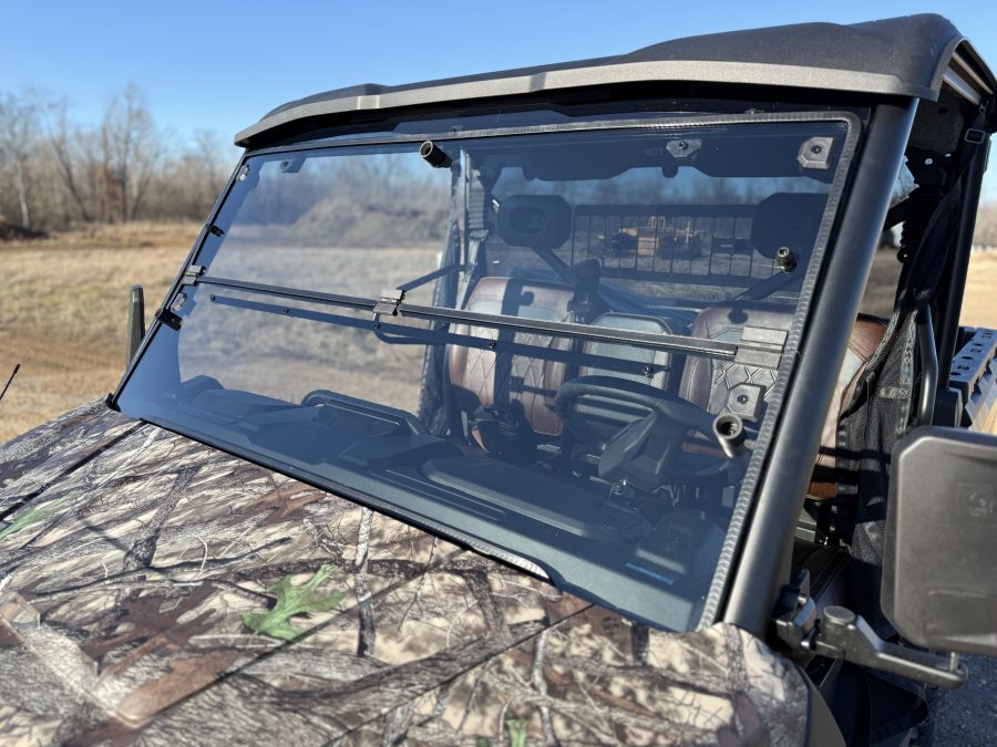 CF Moto UForce U10 Pro Fold Down Windshield - Image 3