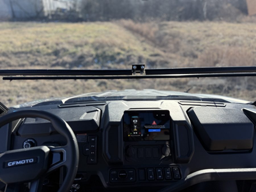 CF Moto UForce U10 Pro Fold Down Windshield - Image 4