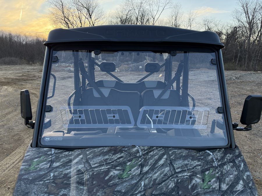 CF Moto UForce 800 XL Front Windshield Vented - Image 4