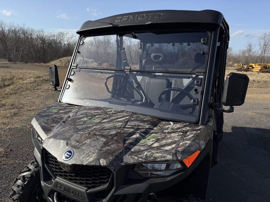 CF Moto UForce 800 XL Fold Down Windshield