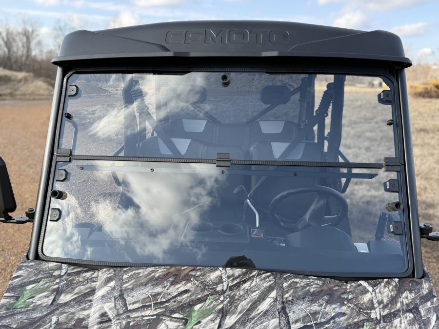 CF Moto UForce 800 XL Fold Down Windshield - Image 5