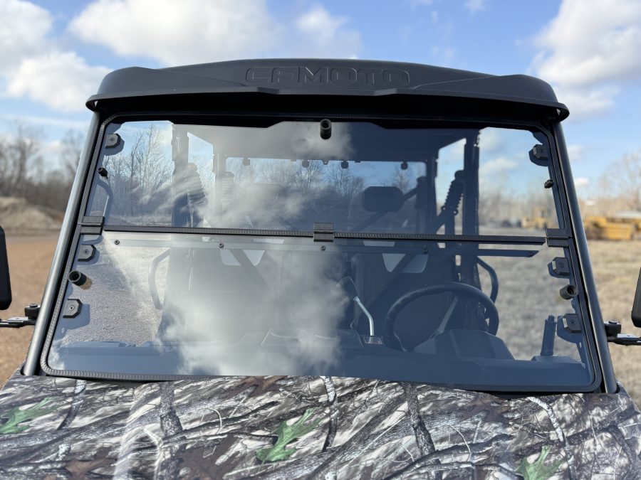 CF Moto UForce 800 XL Fold Down Windshield - Image 6