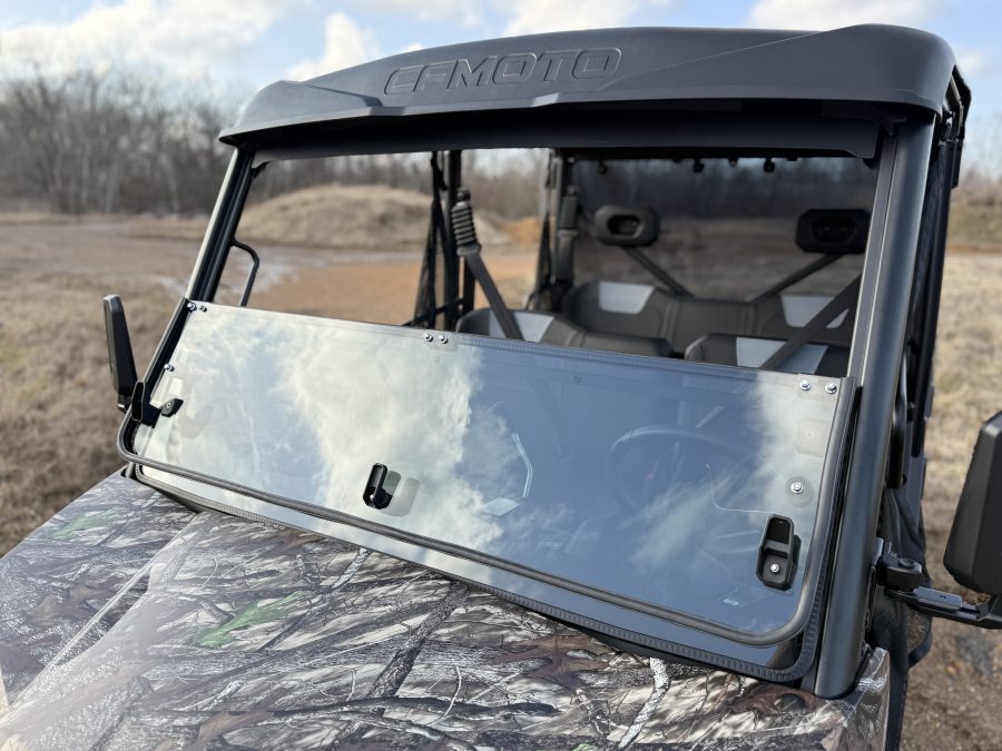 CF Moto UForce 800 XL Fold Down Windshield - Image 7