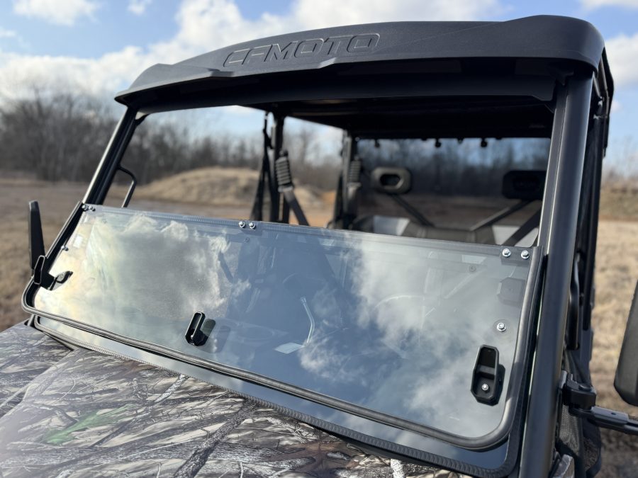 CF Moto UForce 800 XL Fold Down Windshield - Image 8
