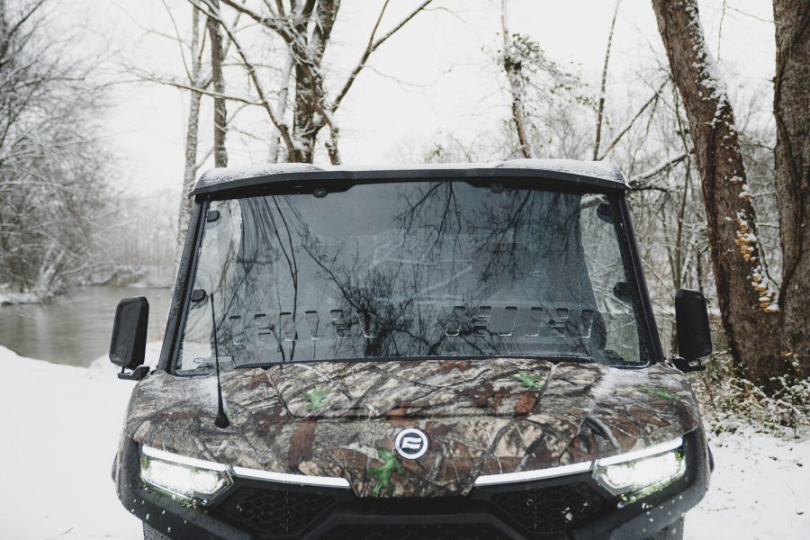 2025 CF Moto UForce U10 Pro Front Windshield Vented - Image 14