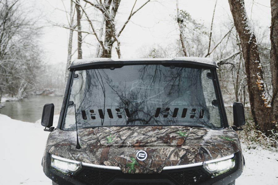 2025 CF Moto UForce U10 Pro Front Windshield Vented - Image 13